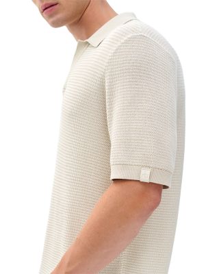Harvey Chevron Short Sleeve Sweater