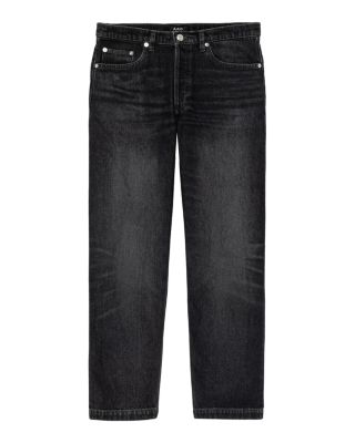 Solal Relaxed Fit Jeans in Washed Black
