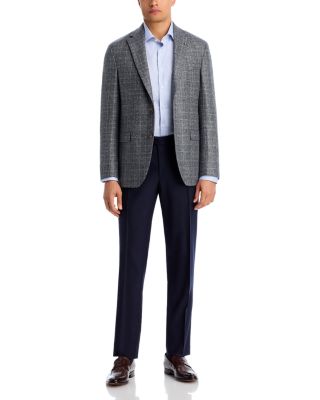 Capri Slim Fit Wool Flannel Trousers