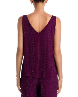 Rosie Silk Blend Embellished Top