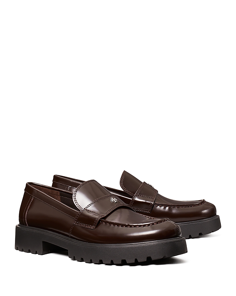 Tory Burch Classic Lug Loafer In Brown