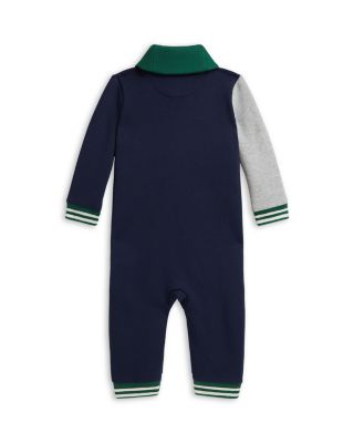 Boys&#39; Logo Color Blocked Fleece Coverall - Baby