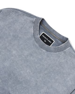 Snow Wash Open Bottom Sweatshirt