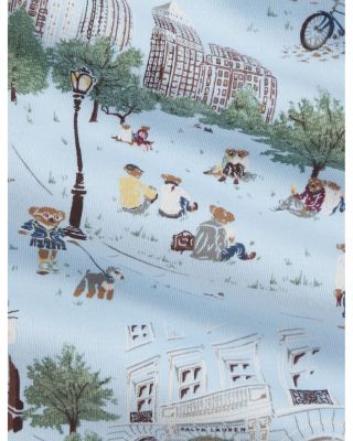 Boys' Polo Bear Cotton Footed Zip Coverall - Baby