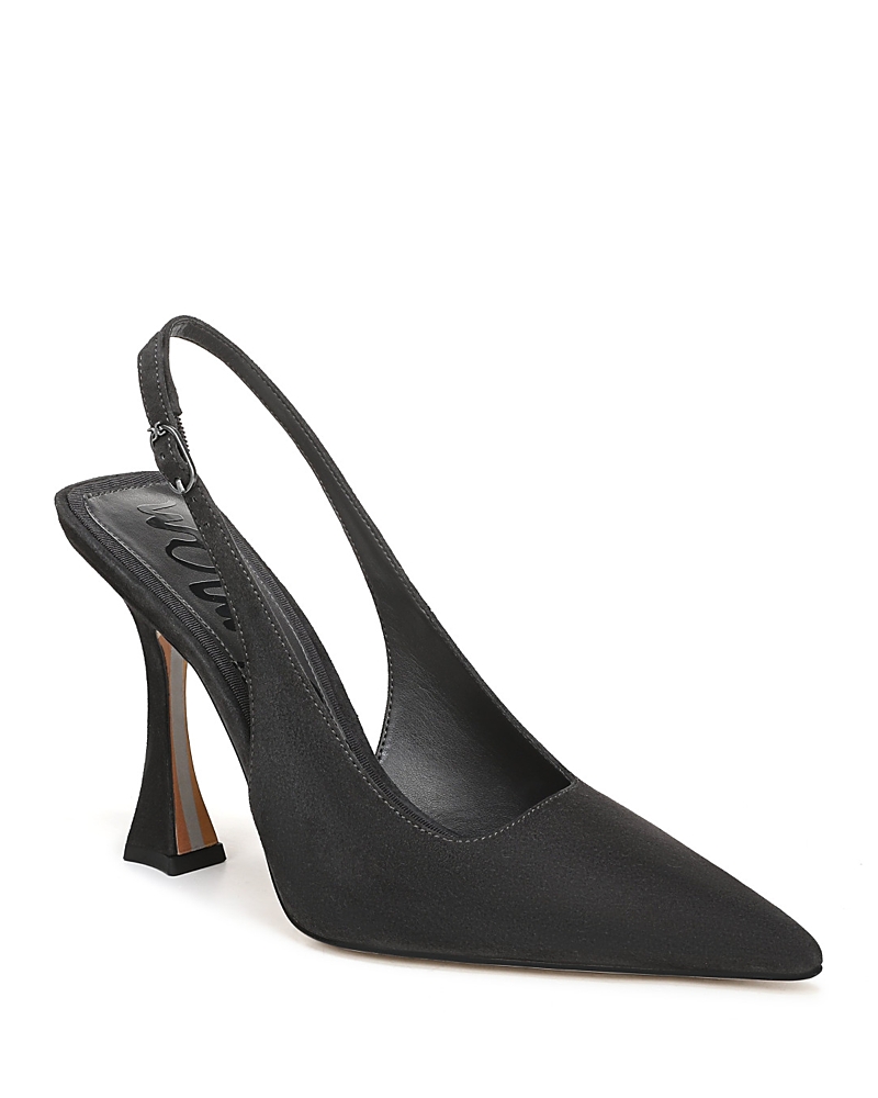 Sam Edelman Odette Slingback Pointed Toe Pump In Black