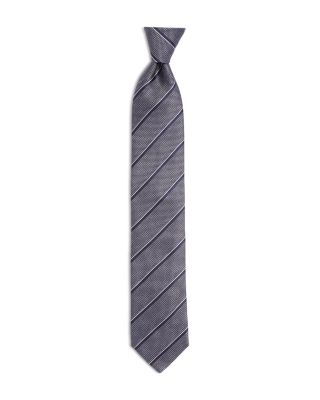 Silk Classic Textured Stripe Tie