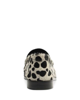 Women's Tyche Animal Print Goat Hair Loafers