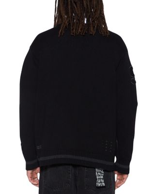 Playoff Patch Cardigan Sweater