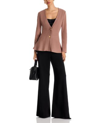 Tailored Knit Jacket