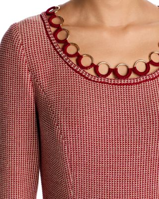 Scoop Neck A Line Dress