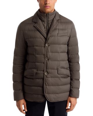 Quilted Jacket with Removable Bib