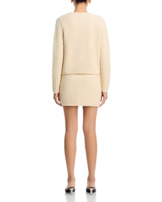 Crystal Button Sweater Skirt - Exclusive