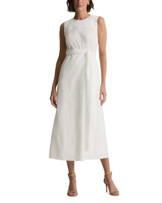 Floral Sequin Embroidery Dress