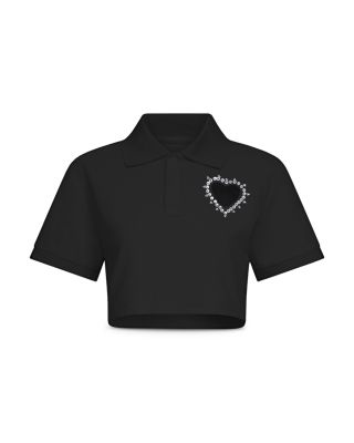 AREA - Embellished Heart Top