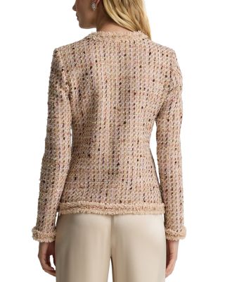  Metallic Tweed Jacket 