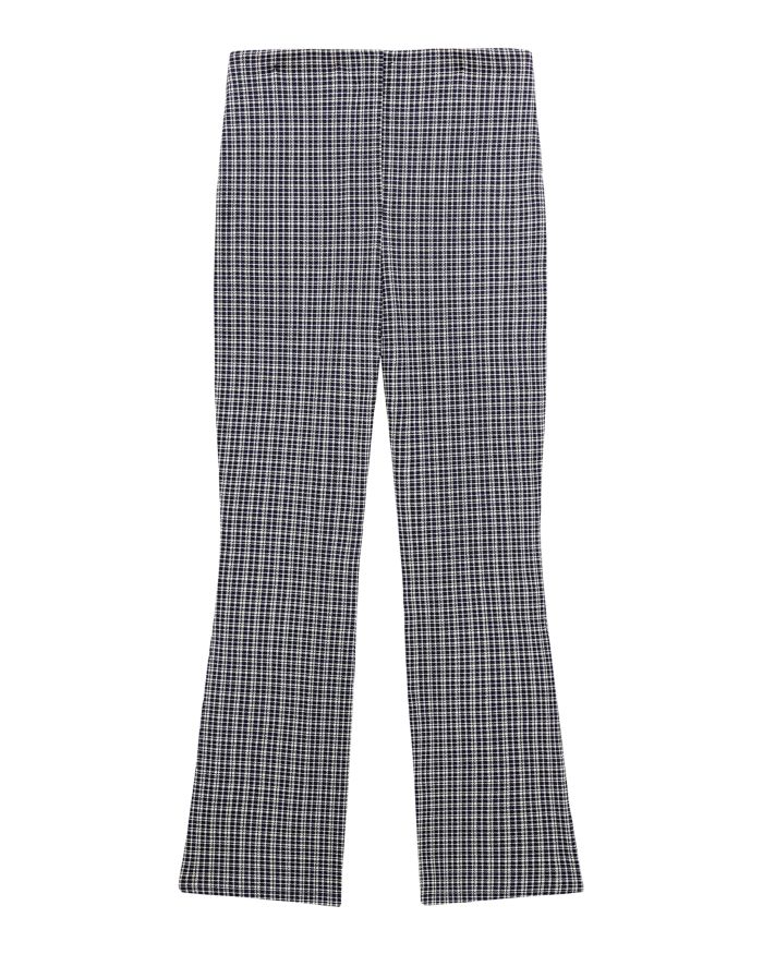 Kick Flare Plaid Pants