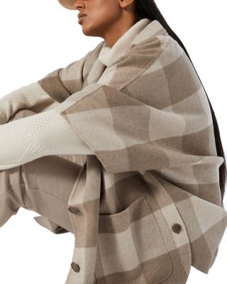 Sport Wool Blend Short Coat