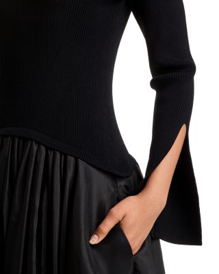 Kenlie Long Sleeve Mock Neck Dress