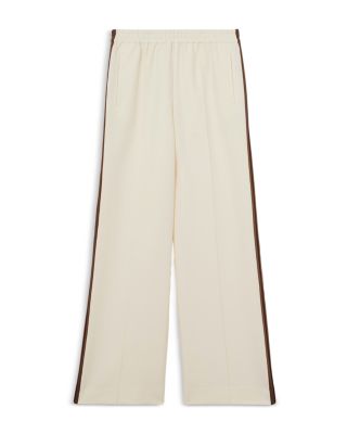 Petite Robyn Side Stripe Wide Leg Trousers