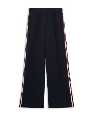 Petite Robyn Side Stripe Wide Leg Trousers