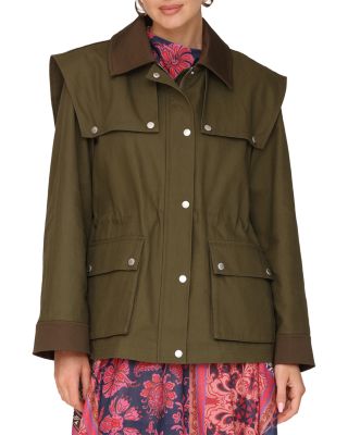 Utility Anorak with Combo and Shoulder Bias Flange