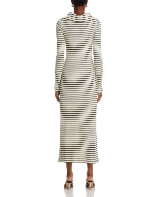 Frances Striped Rib Dress