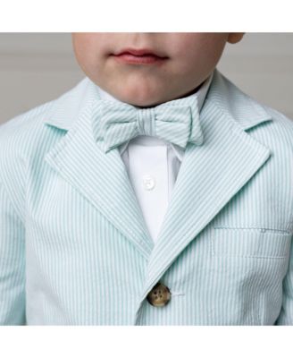 Boys' Classic Seersucker Bow Tie - Big Kid