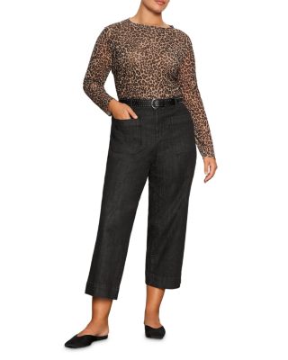 Long Sleeve Mesh Top