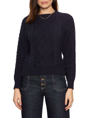 Nomad Cable Popover Sweater