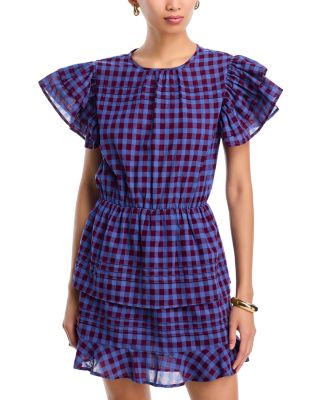 Plaid Mini Dress - Exclusive