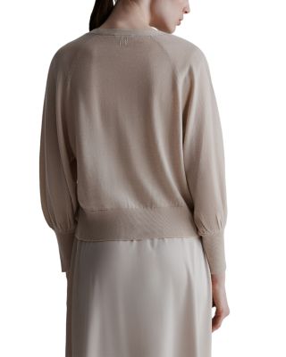 Pavia Cream Cardigan Sweater