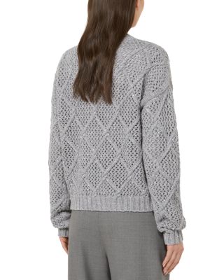 Ellade Diamond Knit Sequin Sweater