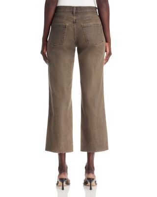Mika Cropped Jeans in Beaver
