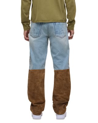 Denim Suede Work Pants 