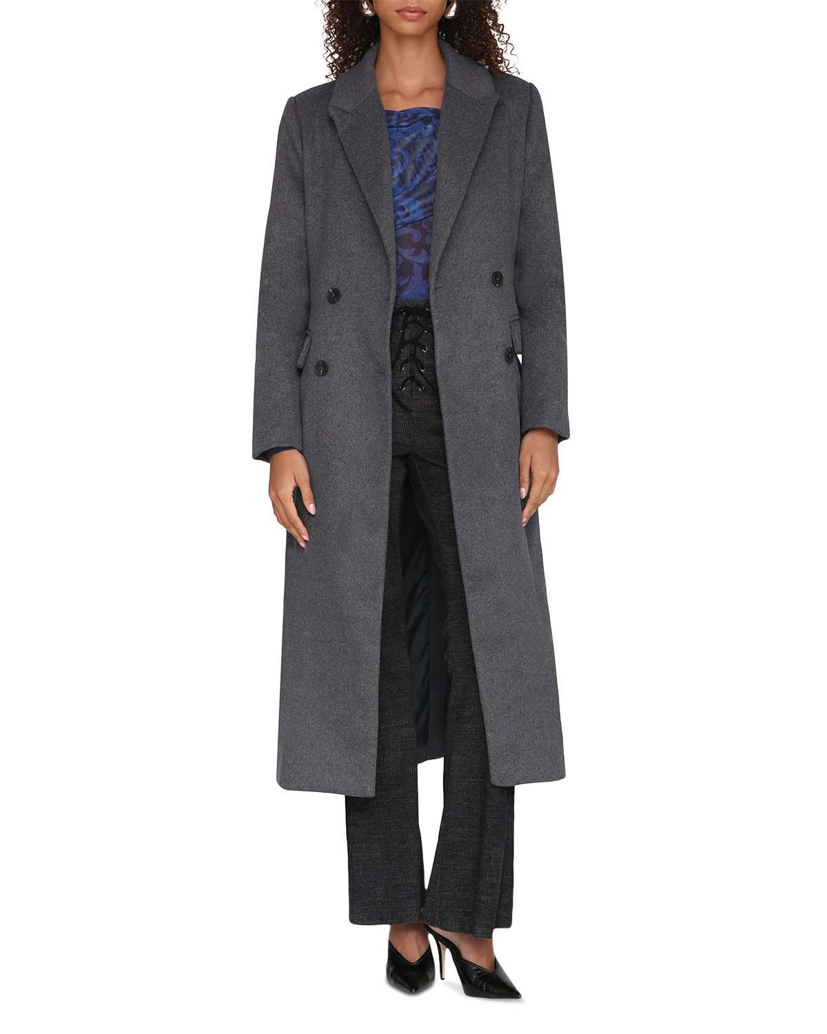 Tailored Double Breasted Coat