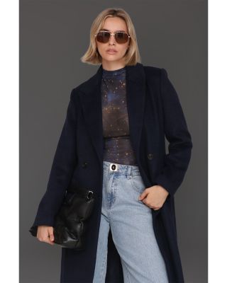 Tailored Double Breasted Coat