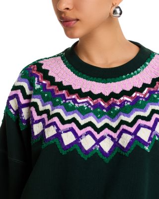 Issu Embroidered Sweatshirt