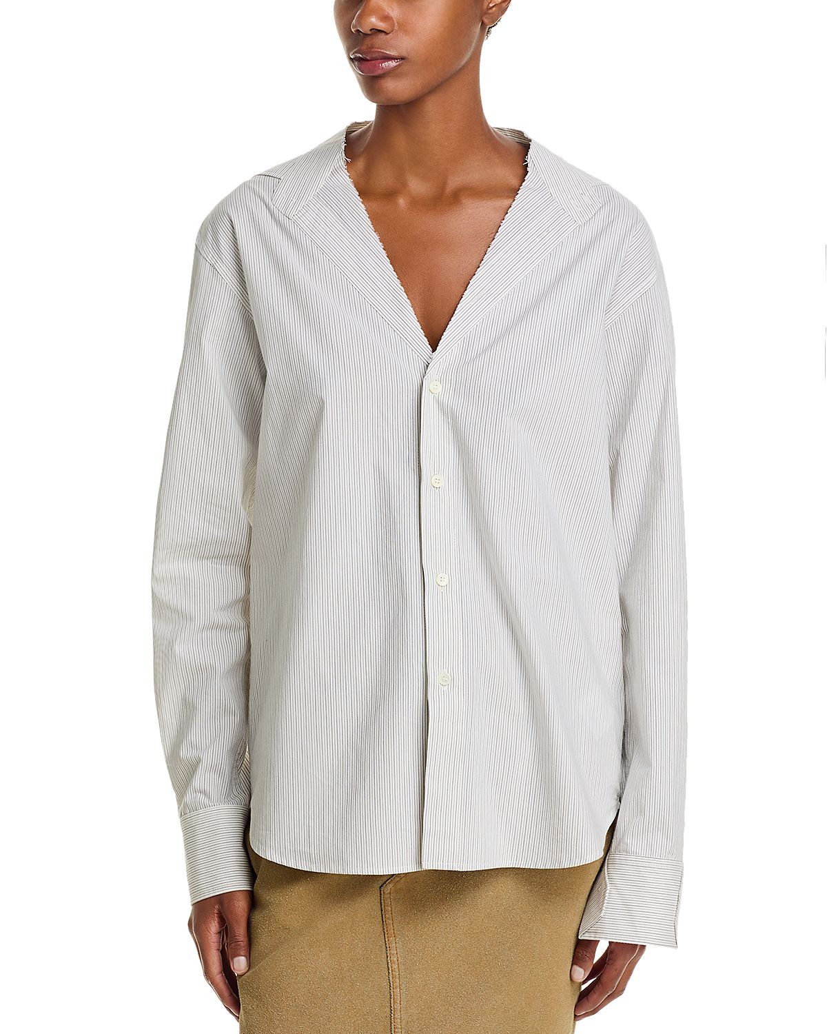 MM6 Maison Margiela Striped Poplin Shirt