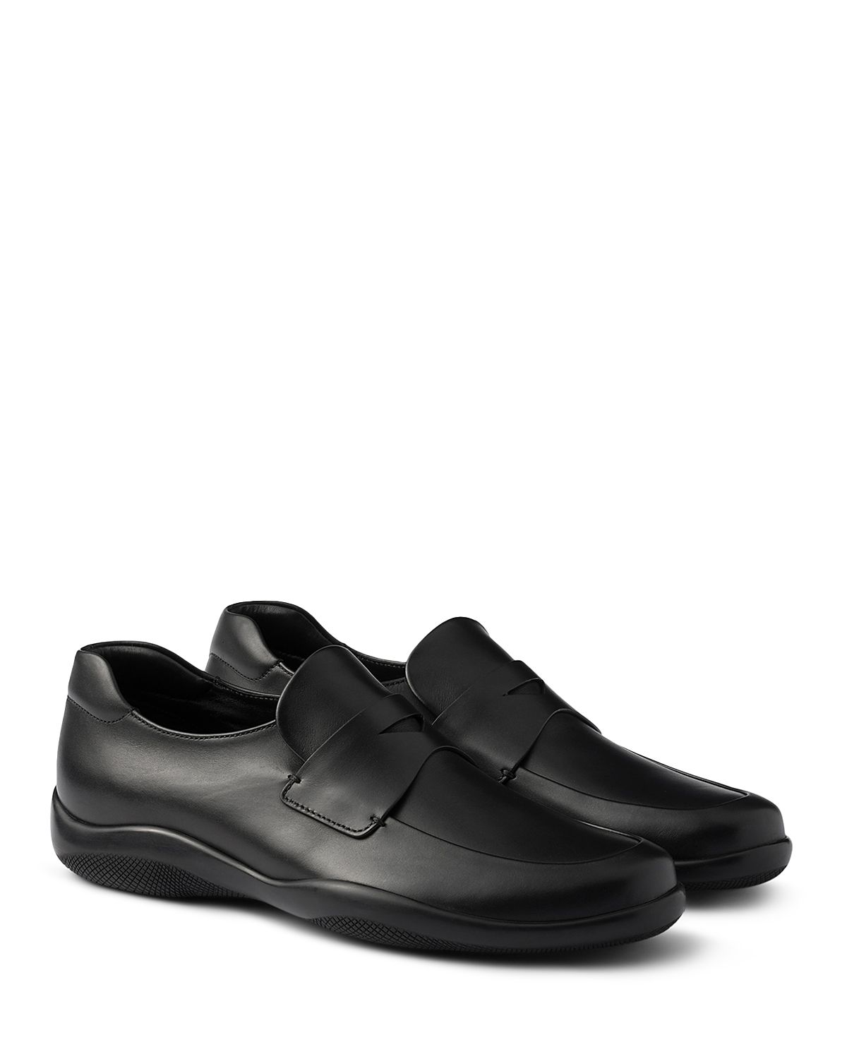 Prada Men's Toblach Leather Loafers