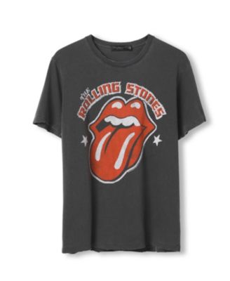 Men's The Rolling Stones Hot Lip Stars Vintage Tee