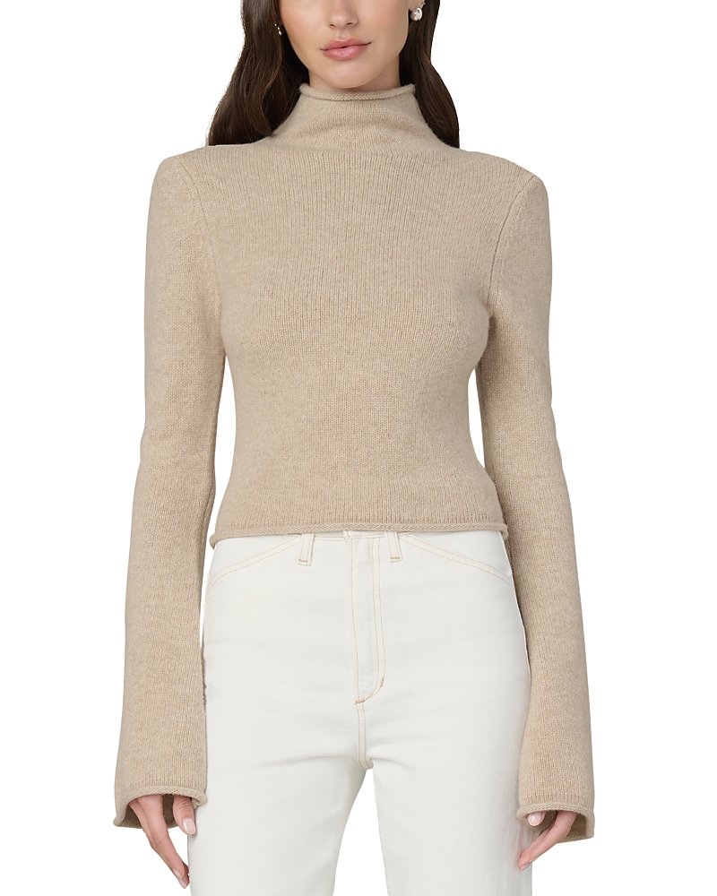 Joe's Jeans The Jane Roll Neck Sweater In Brown
