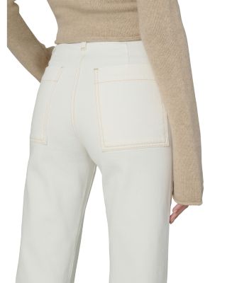 The Margot Slant Pocket Jeans in Milk