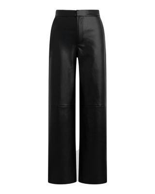 The Faux Leather Trouser