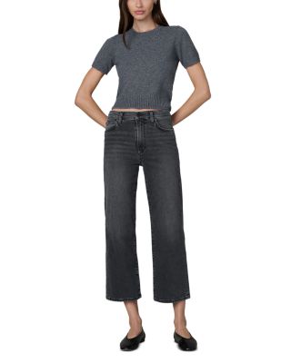 The Blake Cropped Wide Leg Jeans in Affluence