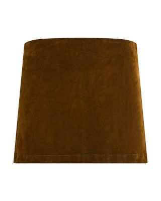 The Mini Flocked Skirt