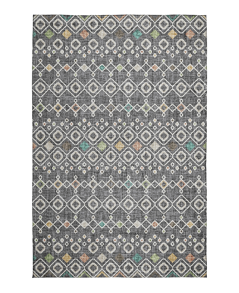 Dalyn Rug Company Dalyn Portico Washable Po4 Area Rug, 10' X 14' In Gray