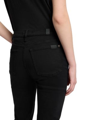 High Rise Ali Flared Leg Jeans in Black