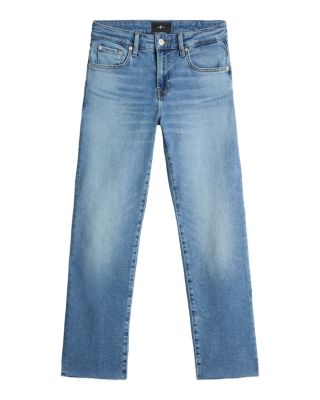 Calie Straight Leg Ankle Jeans in Fancy