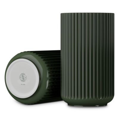 Lyngby Vase, 12.2&amp;quot; Dark Green