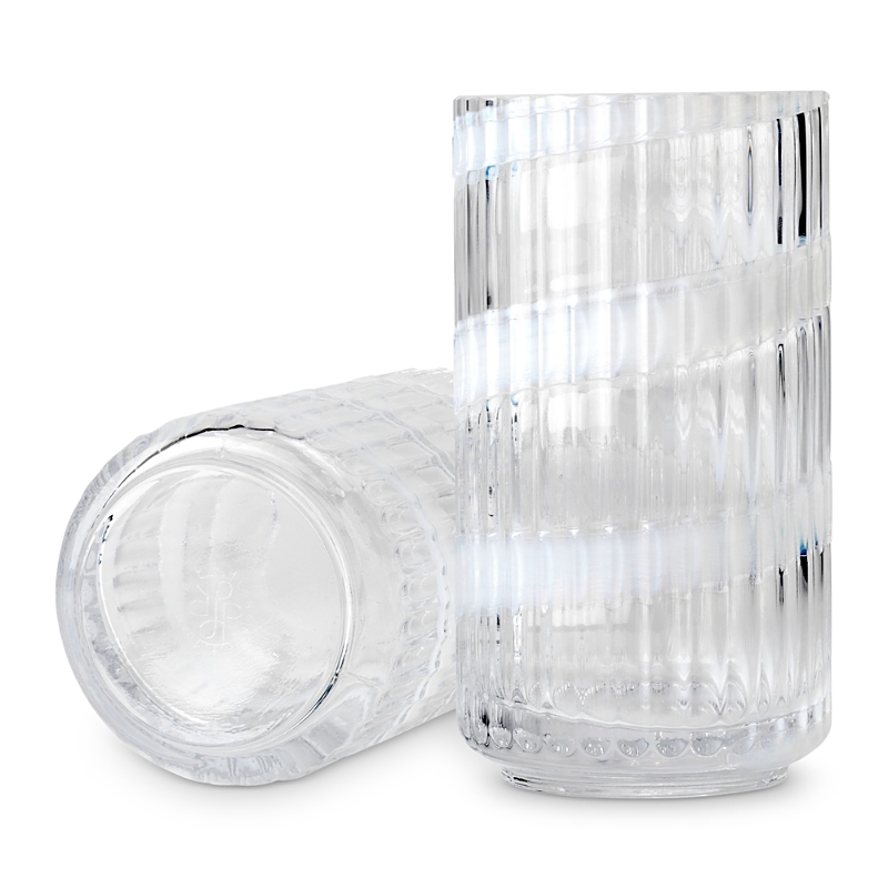 Rosendahl Lyngby Swirl Vase, 6.1 In Transparent